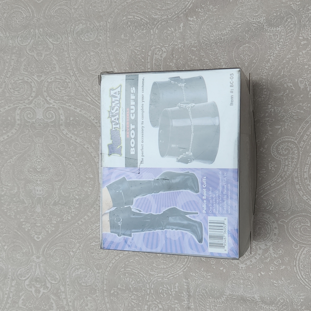 Funtasma "police" handcuff boot cuffs